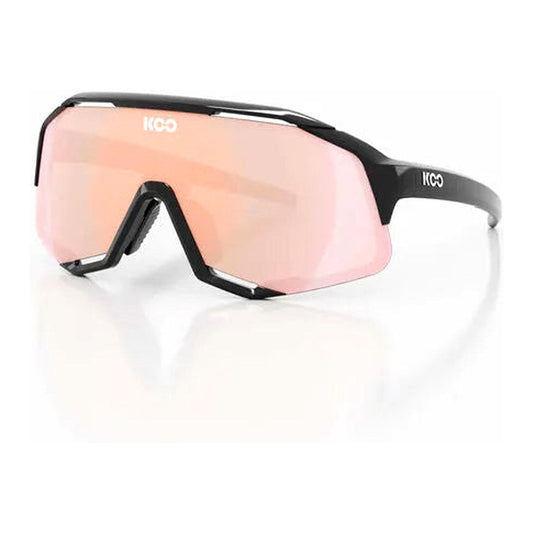 KOO Demos Eyewear Black/Rosé - Rosé Lens