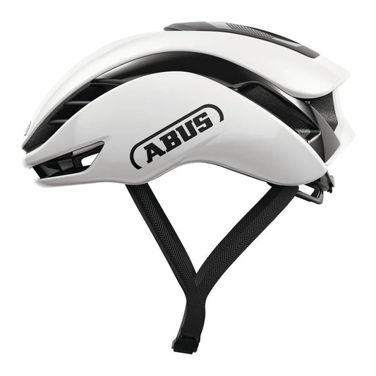 ABUS GAMECHANGER 2.0 ROUND FIT HELMET - SHINY WHITE
