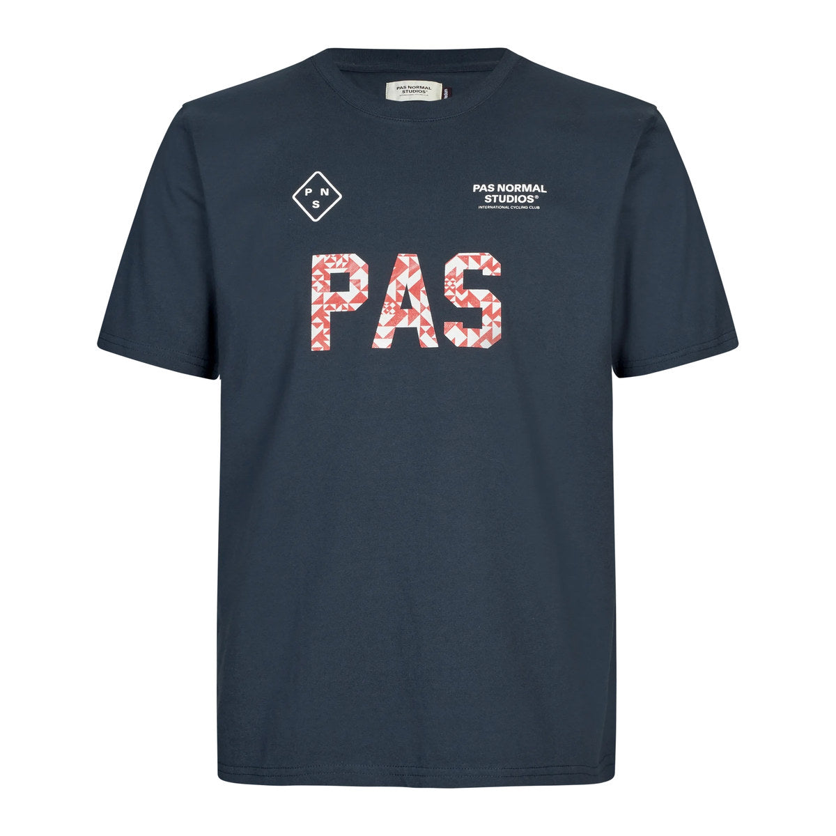 PAS NORMAL STUDIOS PAS Off Race Tshirt Short Sleeve SS25 - Navy