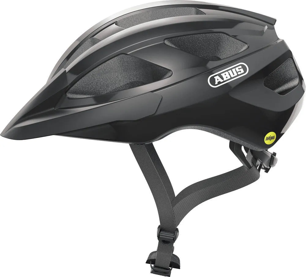 ABUS MACATOR MIPS HELMET - SHINY BLACK