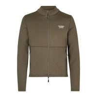 PAS NORMAL STUDIOS ESCAPISM Performance Fleece Zip Maillot Ciclismo - Dark Stone