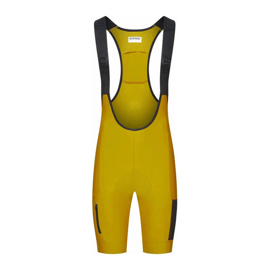CAFE DU CYCLISTE Eva Outlands Cargo Bib Shorts - Golden Olive