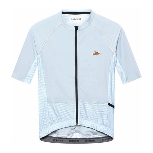 CAFE DU CYCLISTE Magda Lightweight Jersey - Horizon Grey