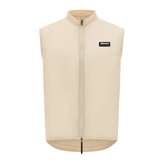 SANTINI Ready To Ride Windproof Vest - Cappuccino
