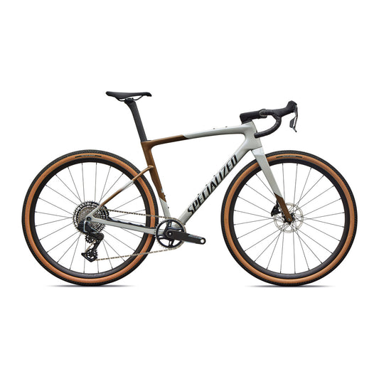 SPECIALIZED Crux 5 Expert  SRAM Force XPLR Gravel Bike - Gldprl/Dlmmet/Metobsd