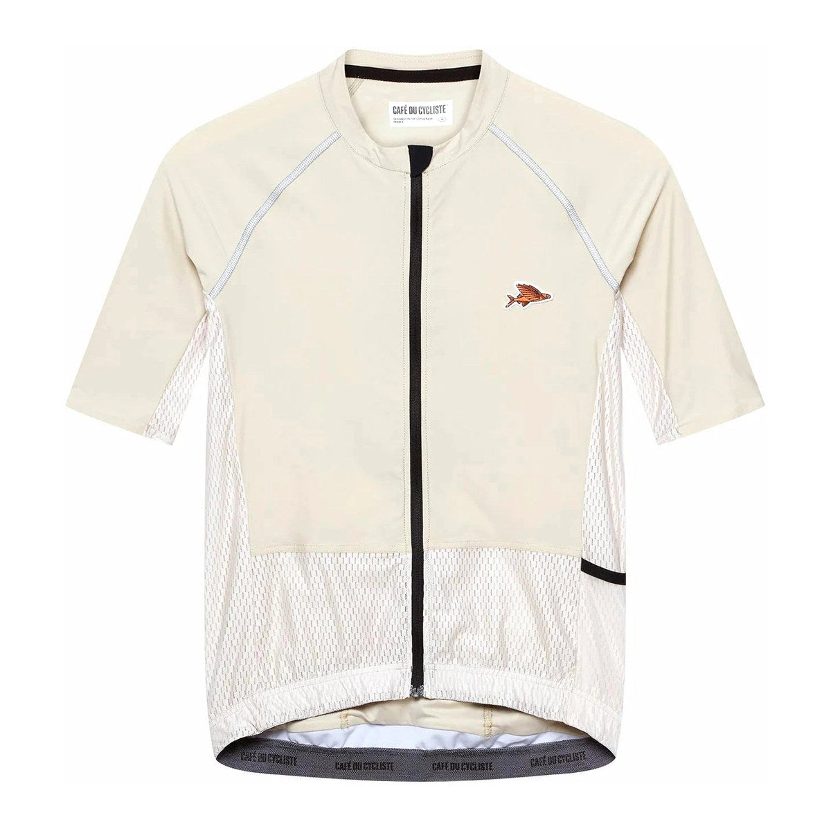 CAFE DU CYCLISTE Magda Lightweight Jersey - Chalk
