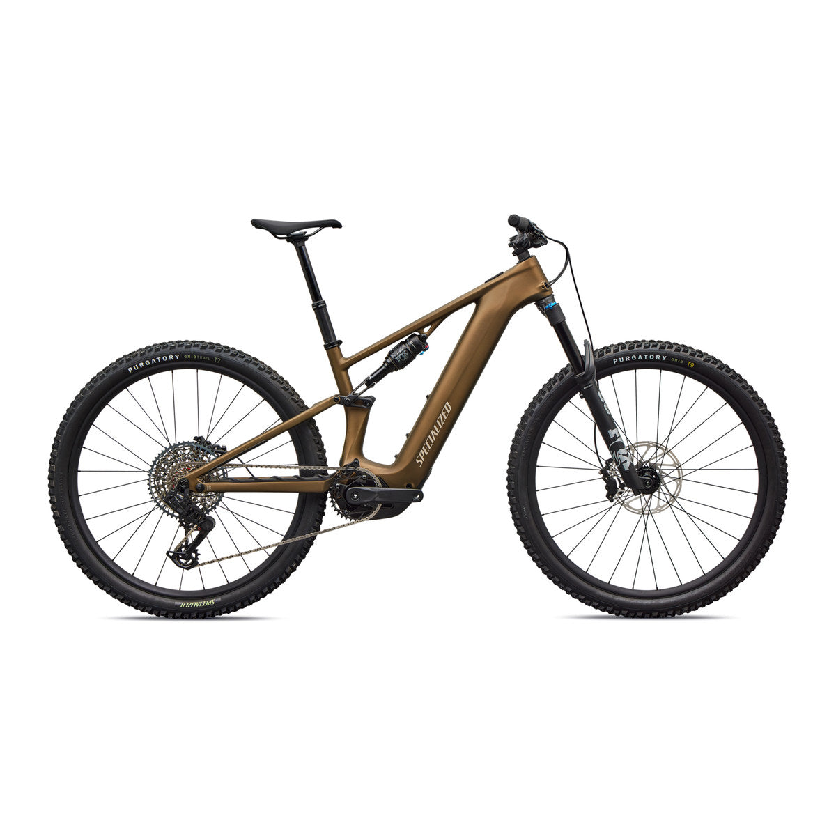 SPECIALIZED Turbo Levo R Comp MTB Ebike - Satin Burnt Gold Metallic / Sandstone Metallic
