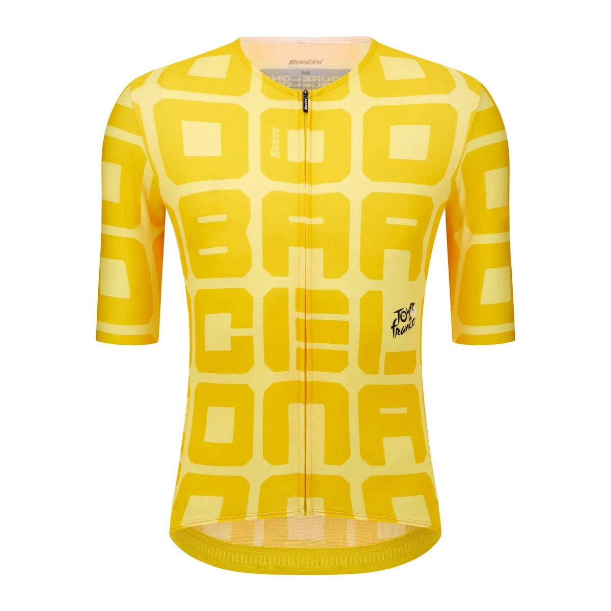 SANTINI Gran Départ Barcelone Jersey - Yellow