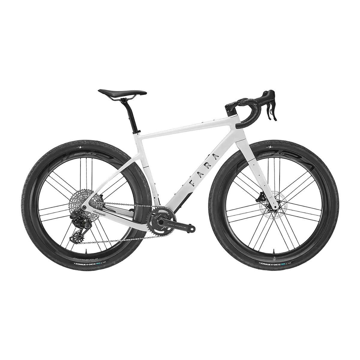 FARA Gr4 Campagnolo Super Record X Gravel Bike - White