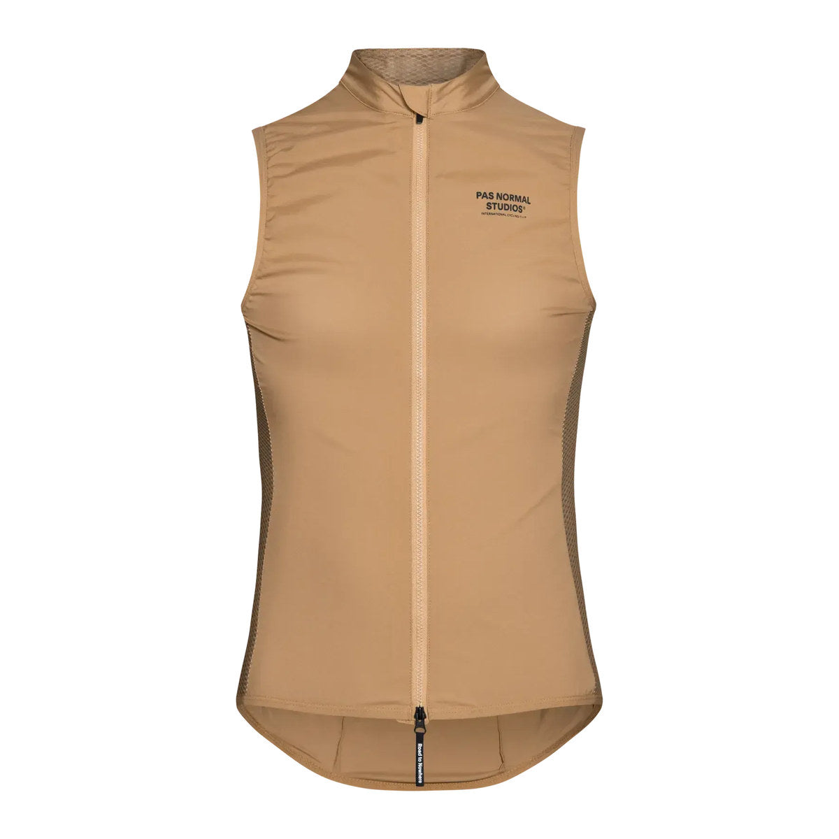 PAS NORMAL STUDIOS Mechanism Women Stow Away Gilet - Camel