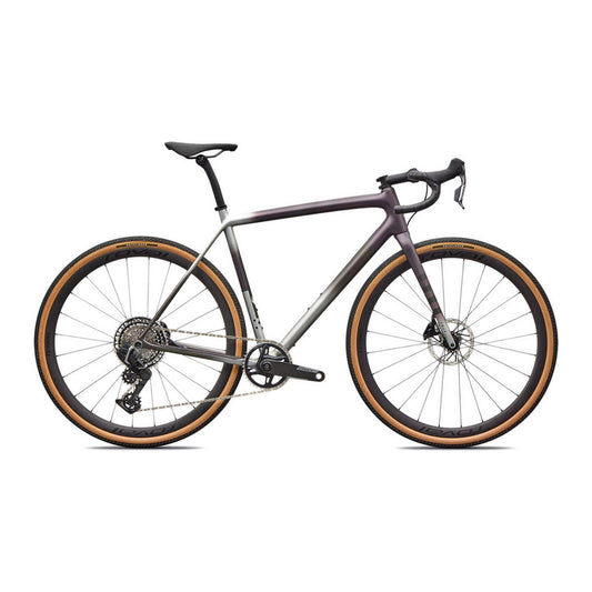 SPECIALIZED Crux Pro 2026 Gravel Bike Sram Force XPLR E1 - Nebula Metallic/shadow Silver/laurel Green/smoke