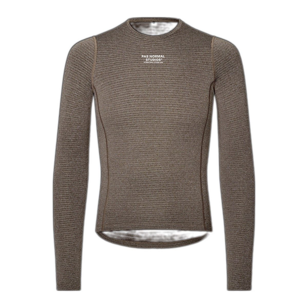 PAS NORMAL STUDIOS Men Thermal Long Sleeve Baselayer - Dark Coffee