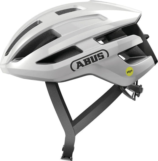 ABUS POWERDOME MIPS HELMET - SHINY WHITE