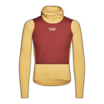PAS NORMAL STUDIOS Men Thermal Hooded Windproof Base Layer - Camel / Marron