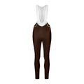 PAS NORMAL STUDIOS Women Mechanism Thermal Long Bibs - Dark Coffee