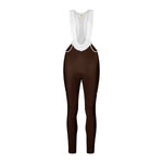 PAS NORMAL STUDIOS Dames Mechanism Thermal Lange fietsbroek - Dark Coffee