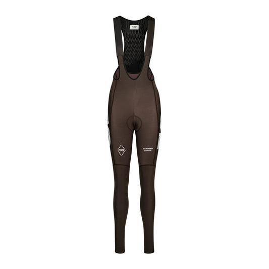 PAS NORMAL STUDIOS TKO Essential Women Thermal Long Bibs - Dark Purple