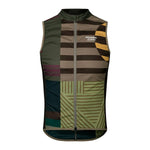 PAS NORMAL STUDIOS Men Mechanism Stow Away Gilet - AOP International Earth