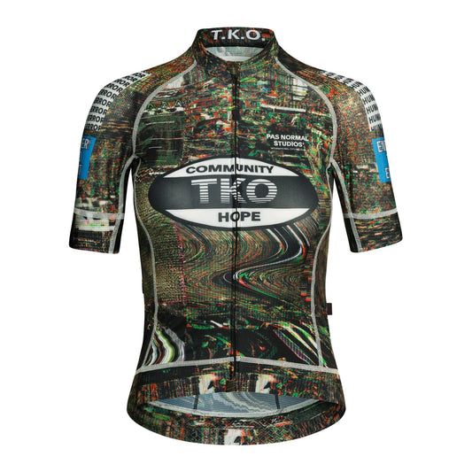 PAS NORMAL STUDIOS TKO Women Mechanism Jersey SS25 - Human Error Green