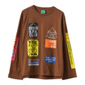 MAAP + PUBLIC POSSESSION LONG SLEEVE TEE - BROWN