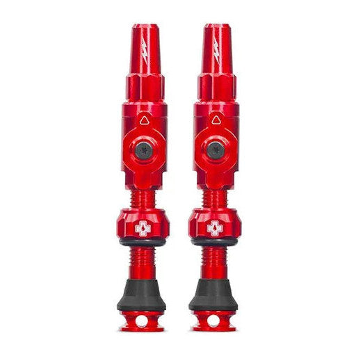 MUC OFF Tubeless Valves Big Bore Lite - Red