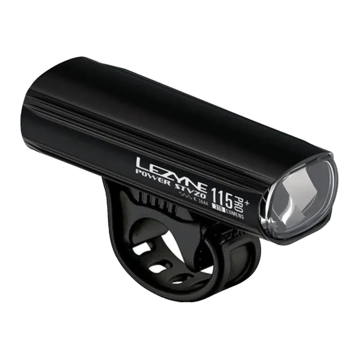 LEZYNE POWER PRO 115+ STVZO Front LIGHT - BLACK/GLOSSY