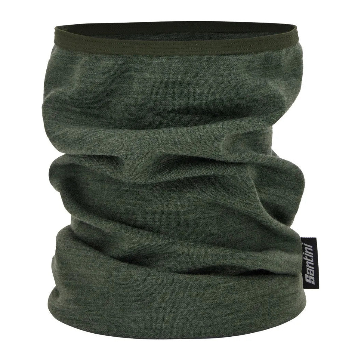 SANTINI Merino Neck Warmer - Military Green