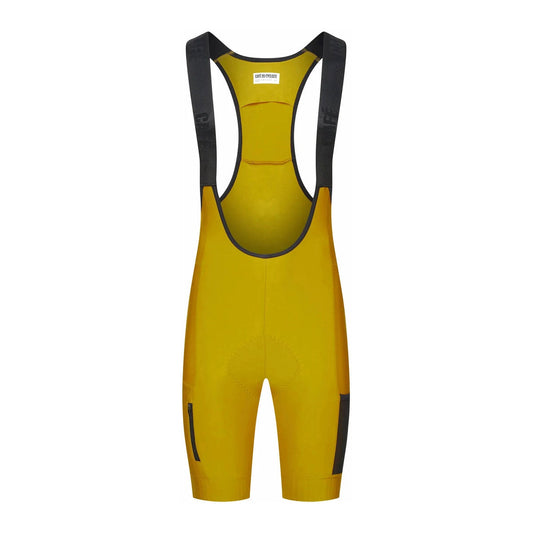 CAFE DU CYCLISTE Eva V2 Outlands Cargo Bib Shorts - Golden Olive