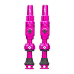 MUC OFF Tubeless Valves Big Bore Lite - Pink