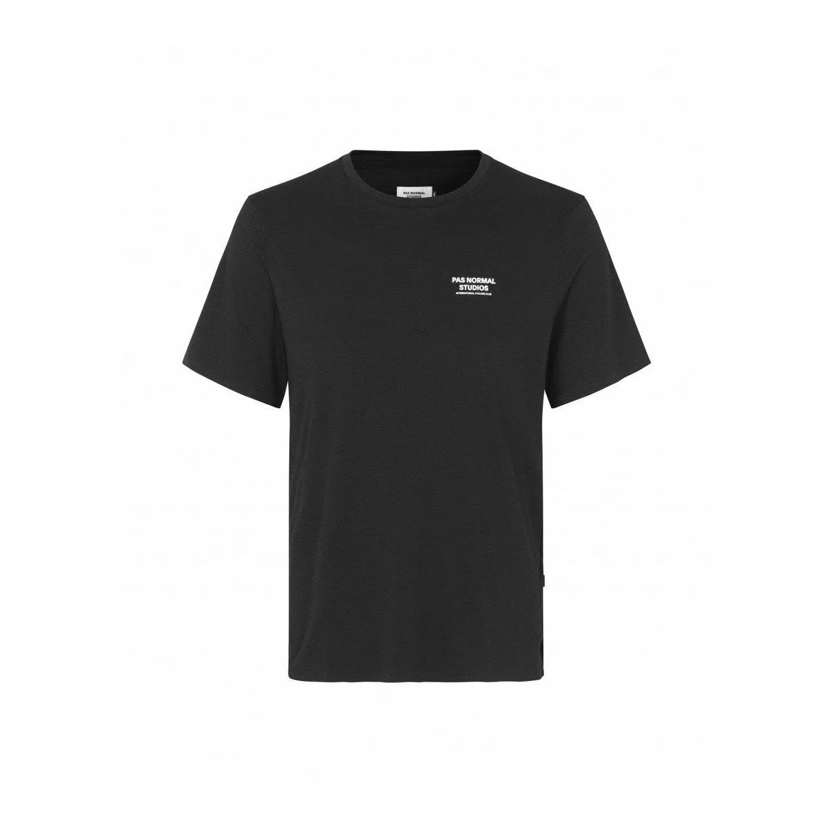 PAS NORMAL STUDIOS Men Balance Short Sleeve Top - Black