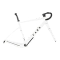 FARA Gr4 Gravel Frameset with Modular Cockpit - Arctic White
