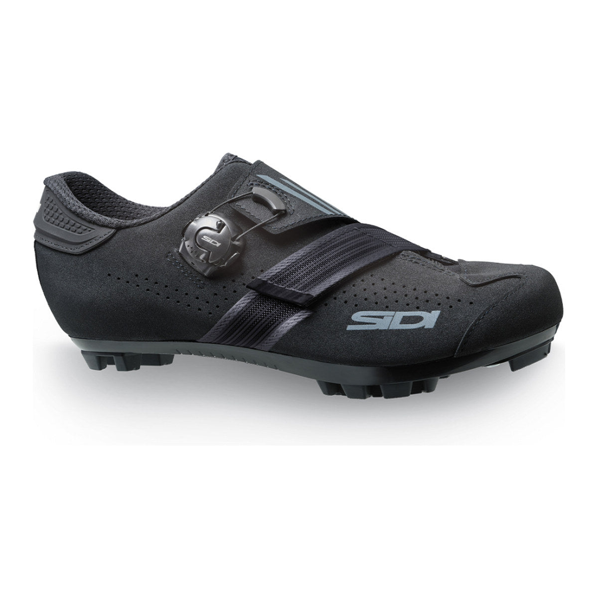 SIDI MTB Aertis Gravel Cycling Shoes - Black / Black
