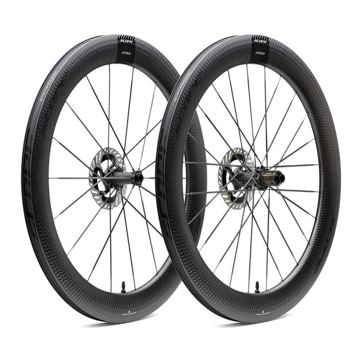 SCOPE Artech 6 Carbon Wheelset - Black Decals