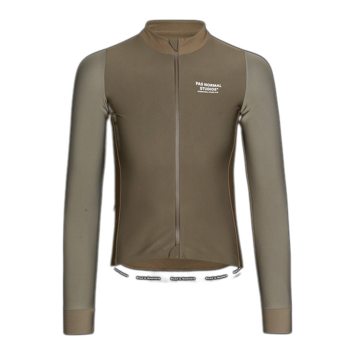 PAS NORMAL STUDIOS Men Mechanism Thermal Long Sleeve Jersey - Earth / Dark Stone