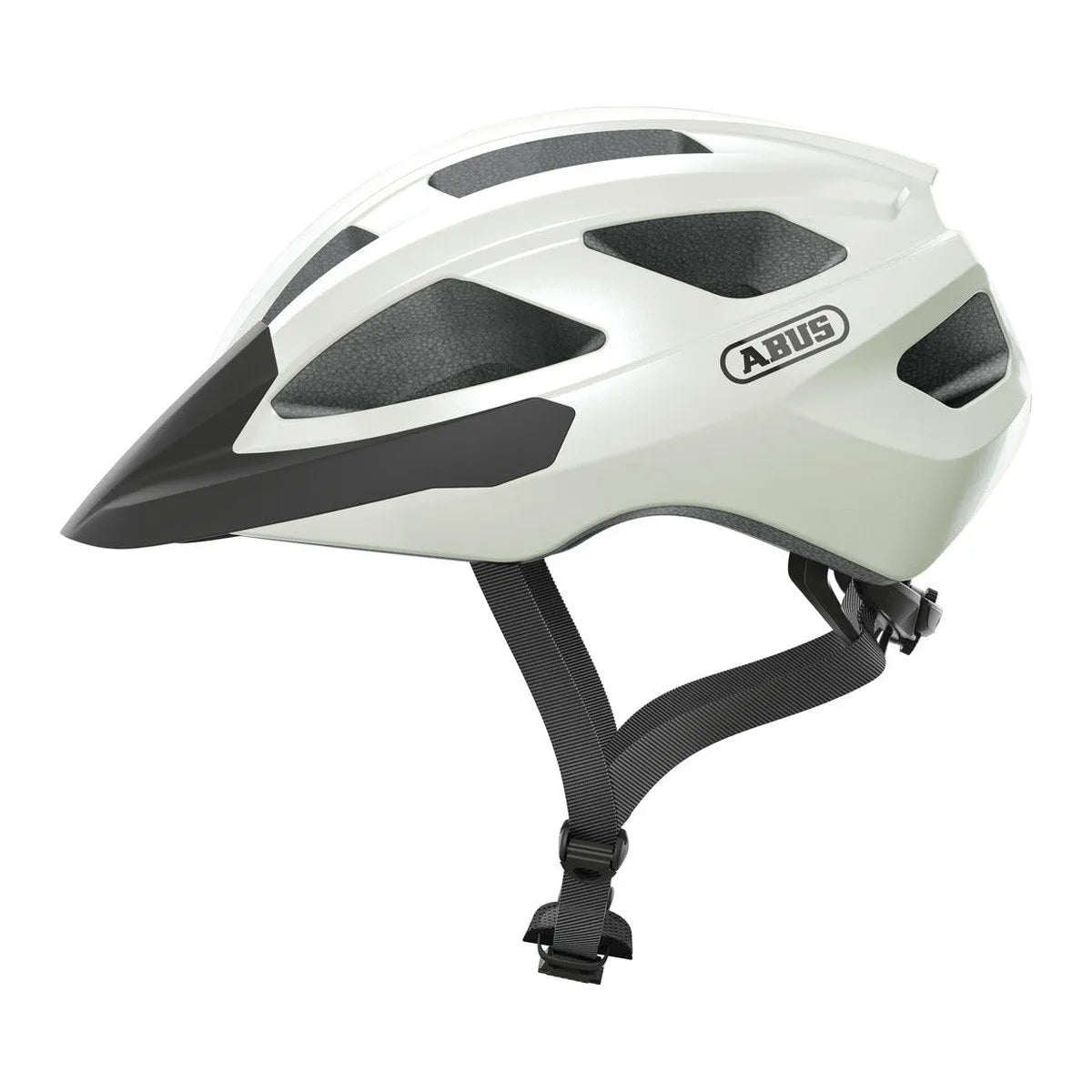 ABUS MACATOR HELMET - PEARL WHITE