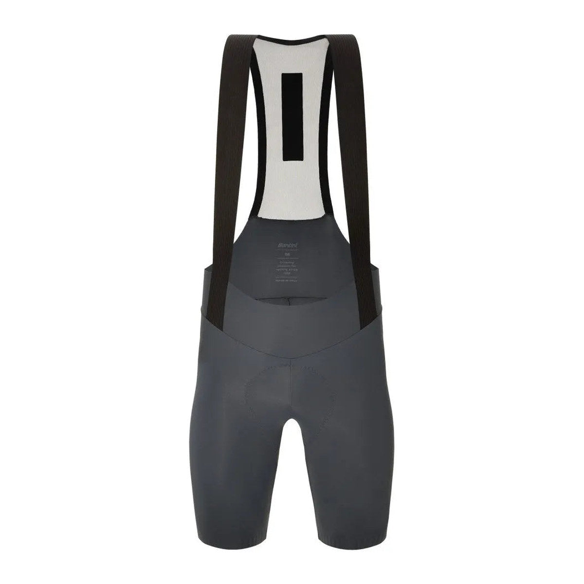 SANTINI Plush Bib Shorts - Asphalt Gray