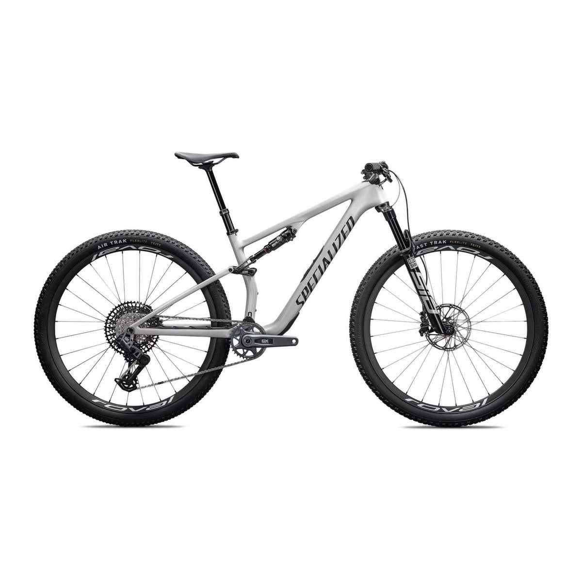 SPECIALIZED Epic 8 Expert 2026 Shimano GX Eagle AXS Mountain Bike - Gloss Dolomite Metallic / Obsidian