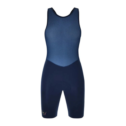 SANTINI Unico Edge Women Bib Short - Blau Nautica