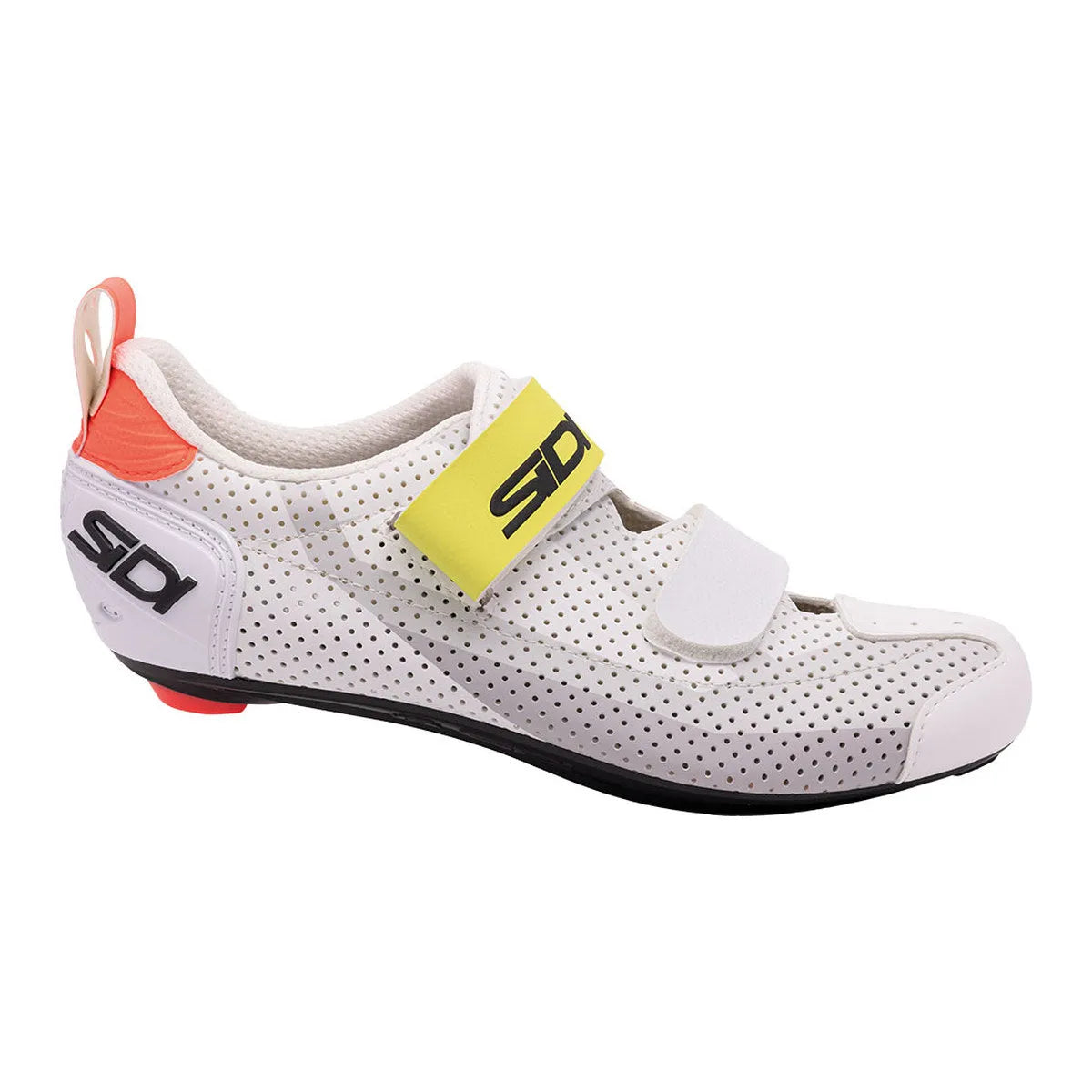 SIDI T-5 Air Road Cycling Shoes - Grey / White / Yellow