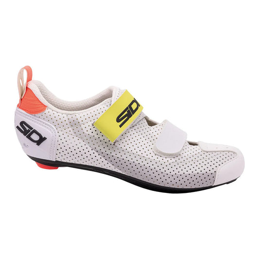 SIDI T-5 Air Road Cycling Shoes - Grey / White / Yellow
