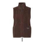 PAS NORMAL STUDIOS Women Off-Race Pile Fleece Vest - Light Brown