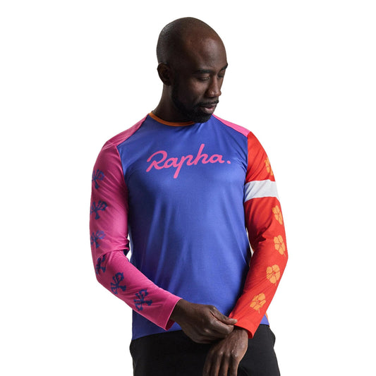 RAPHA RCC + Yinka Ilori Men's Long Sleeve Tech Tee - Multicolour