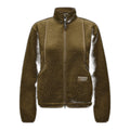 PAS NORMAL STUDIOS Women Off-Race Pile Fleece Jacket - Deep Olive