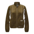 PAS NORMAL STUDIOS Women Off-Race Pile Fleece Jacket - Deep Olive