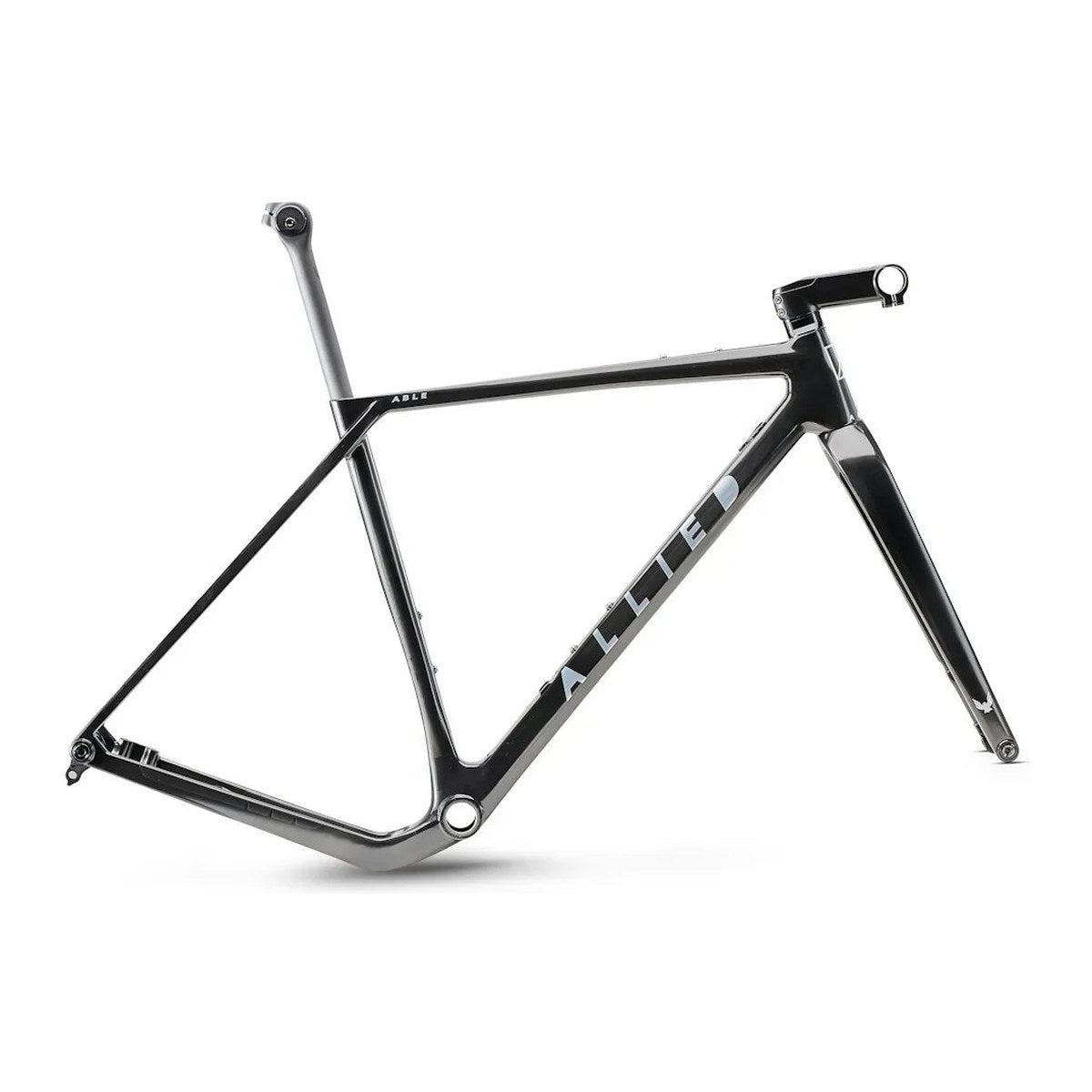 ALLIED ABLE Carbon Gravel Frameset - Satin Black