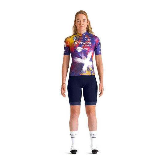 SPECIALIZED Foundation Graphic Women Cycling Jersey - Team Replica Sd Worx