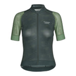 PAS NORMAL STUDIOS Donna Mechanism Late Drop Maglia ciclismo - Dark Moss Contrast