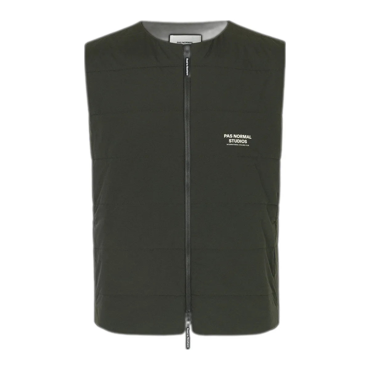 PAS NORMAL STUDIOS Off-Race Thermal Gilet - Dark Olive