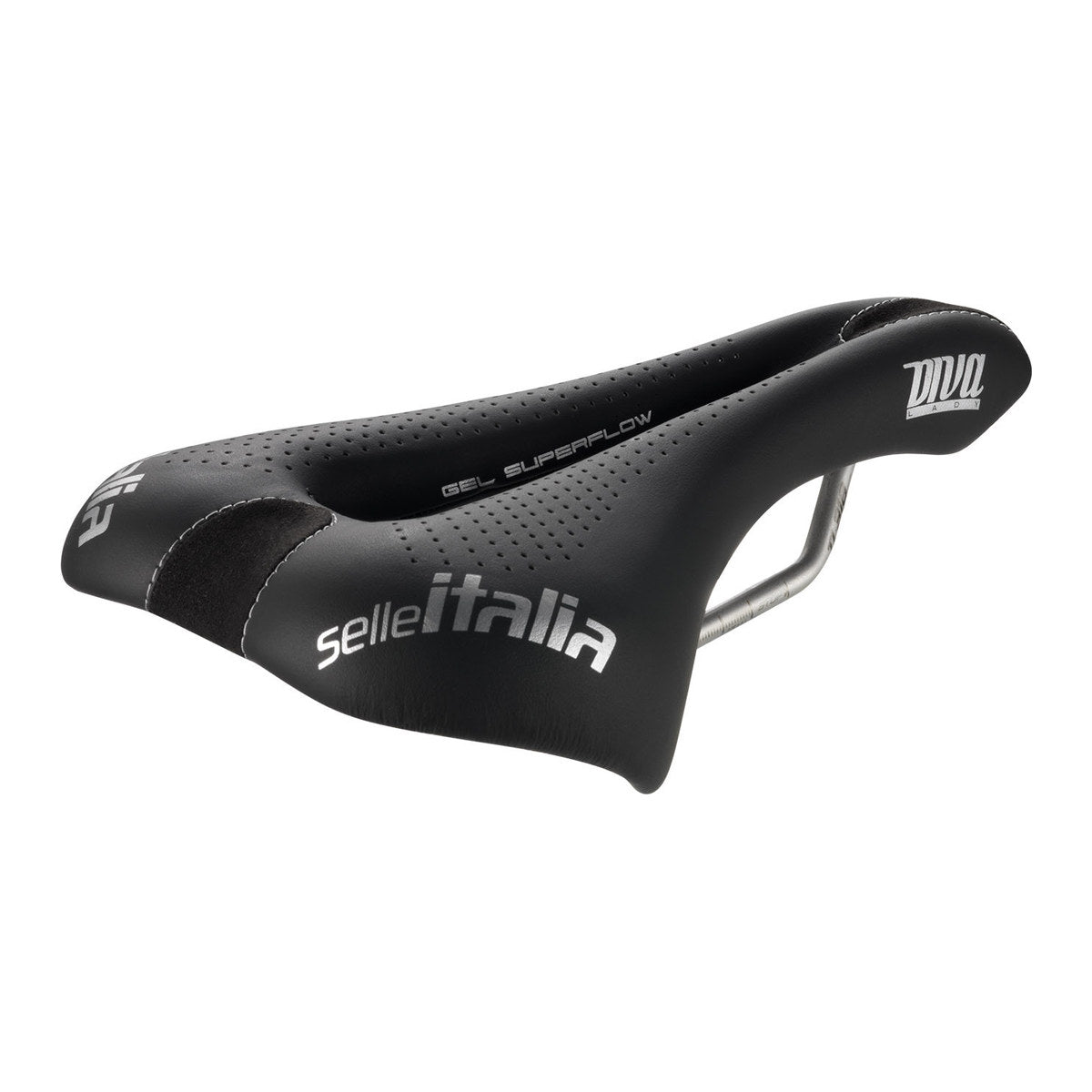 SELLE ITALIA Diva Gel Superflow Saddle - Black