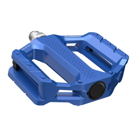 SHIMANO PD-EF202 Flat Pedals - Blue